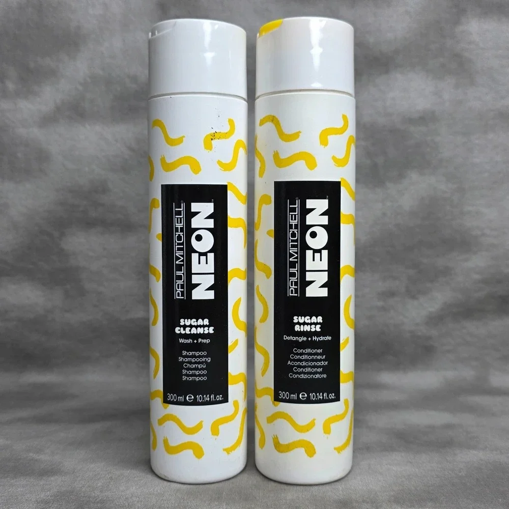 Paul Mitchell Neon Sugar Cleanse Shampoo & Rinse Conditioner Duo 10.14oz ea